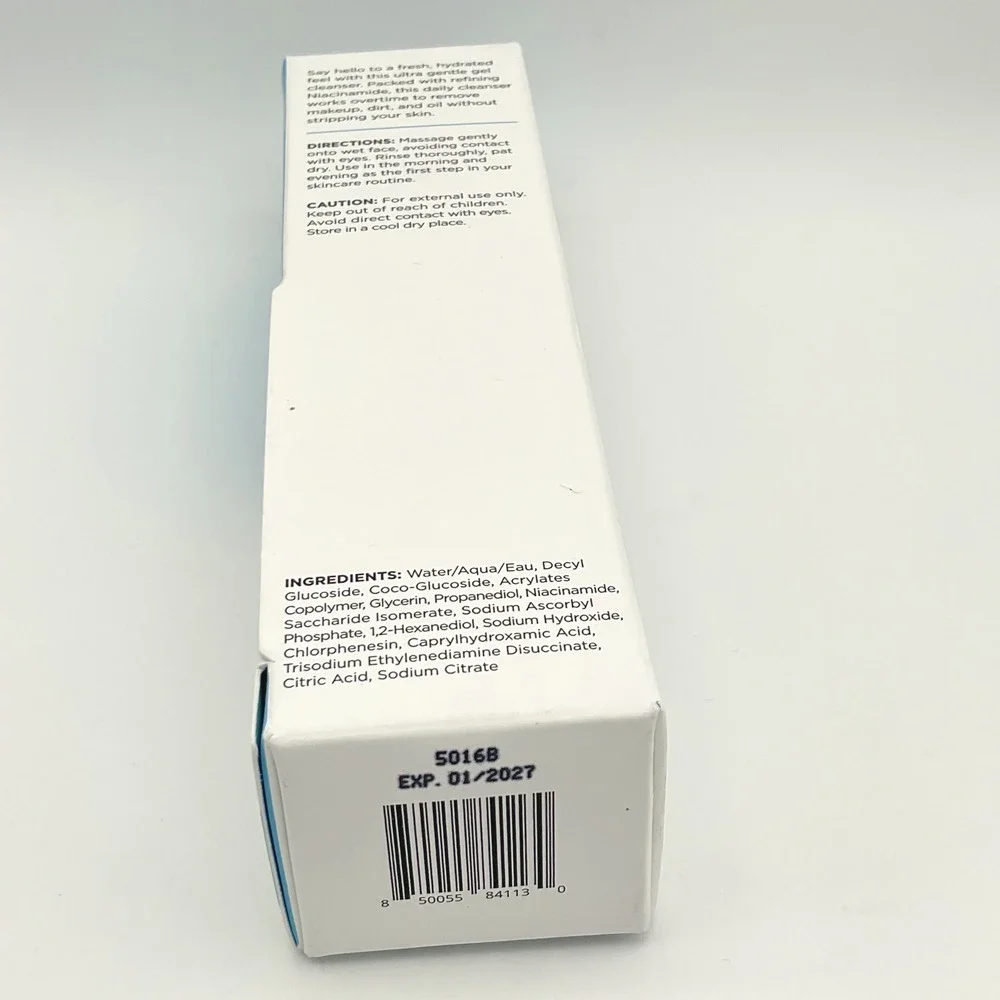 goPure Gentle Gel Cleanser 1% Niacinamide‎ Sulfate Free Face Wash 4oz New in Box